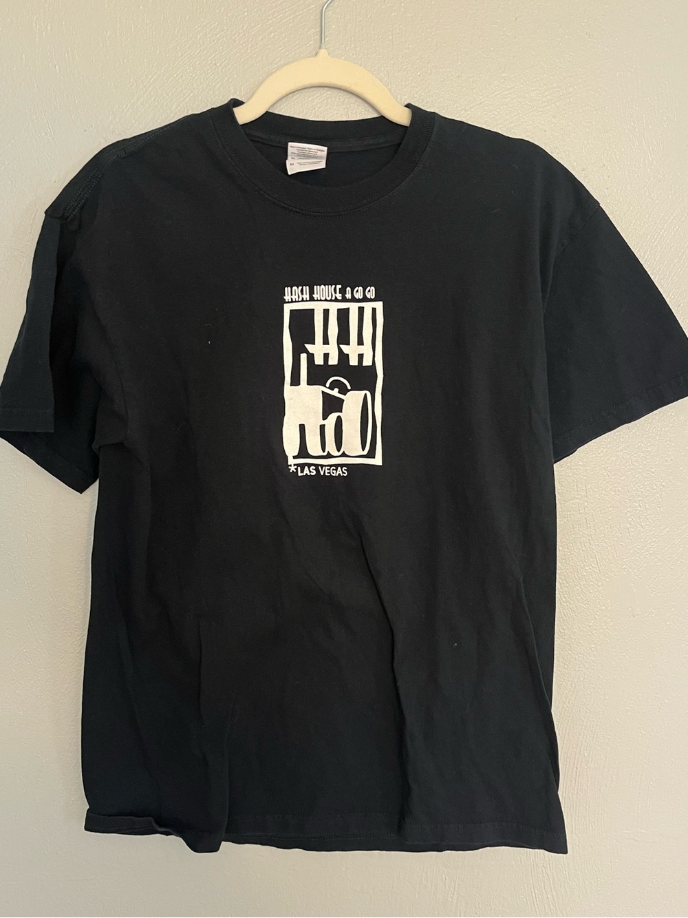 Hash House A Go Go Las Vegas Graphic T-Shirt Black Size M Restaurant Tee